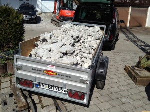 Bauschutt Abtransport.